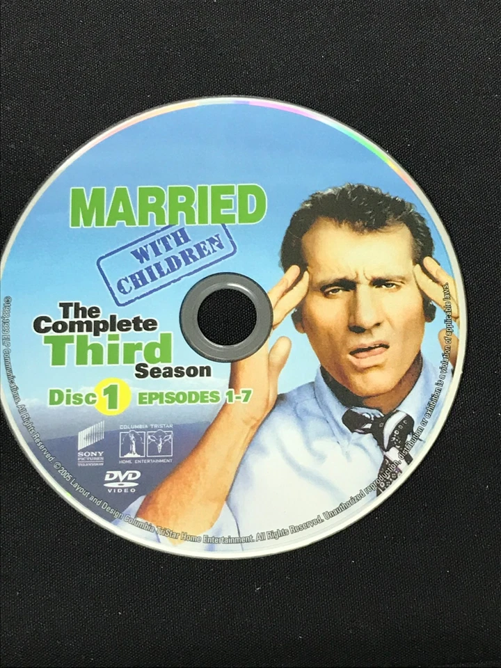 Married With Children -Season 3 - Disc 1 : DVD Disc Only-Replacement Disc - Image 1 of 1