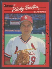1990 Donruss Ricky Horton St. Louis Cardinals #666