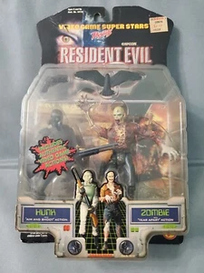 Resident Evil 2 Platinum- Hunk and Zombie (Superestrellas de Videojuegos) 1998 CAPCOM - Imagen 1 de 13