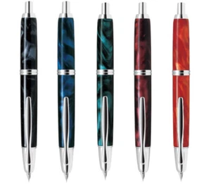 Pilot FCSE-3MR Capless SE Marble Fountain Pen 4 Color FedEx/DHL - Picture 1 of 9