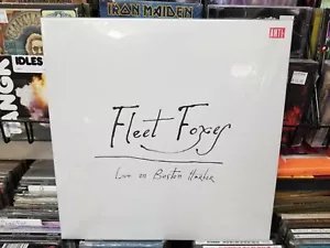 FLEET FOXES - LIVE ON BOSTON HARBOR - INDIE EXCLUSIVE PEACH VINYL - 3XLP NEW - Picture 1 of 1