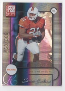 2001 Donruss Elite JAMES JACKSON /500