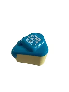 Leap Frog Tea Party Replacement Blueberry Cake Slice 5 Blue Triangle Square Toy - Picture 1 of 6