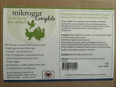 HS-SIKMA HS Mikrogur Complete- Kieselgur Spritzmittel mit Eukalyptusöl.