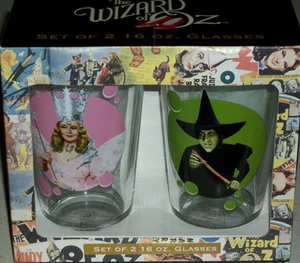 Wizard of Oz Bar Beer Witches Glass Glinda Wicked Witch Glasses Xmas Gay In Gift - Picture 1 of 1