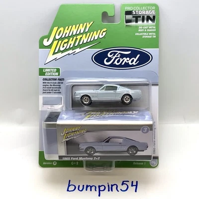 Johnny Lightning  Chase 1965 Ford Mustang  2+2   White Lightning  ⚡️ - Image 1 of 4