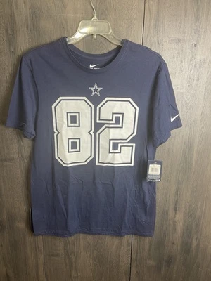 NUEVO CON ETIQUETAS NFL Nike Dallas Cowboys Jason Whitten #82 Camiseta Adulto Grande Azul Foto 1 de 4