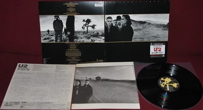 U2 - JOSHUA TREE - ISLAND R28D 2066 1987 - LP JAPAN NM OBI-STYCKER 1A EDIZIONE - Image 1 of 3