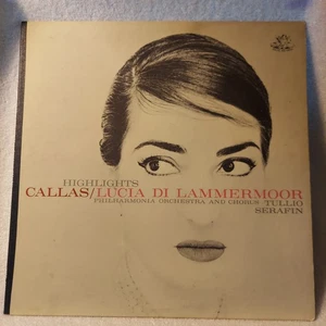 Maria Callas/Lucia Di Lammermoor(HIGHLIGHTS)Vinyl,LP, Album,Stereo/FREE SHIP/VG+ - Picture 1 of 9