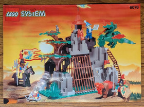 LEGO Castle: Dark Dragon's Den (6076), complete less one piece (dragon ate head)