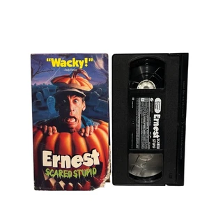 Ernest Scared Stupid VHS Halloween horror comedy Jim Varney Box Tear V1 - Imagen 1 de 5