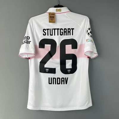 VfB Stuttgart Deniz Undav Champions League Home Jersey Shirt Size S 2024-2025 - Image 1 of 4