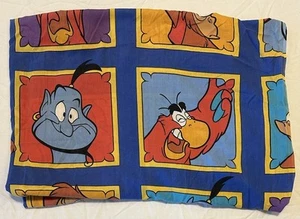 Sábana bajera Disney Aladdin vintage años 90 tamaño doble - Imagen 1 de 3