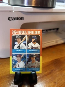 2024 Topps Heritage High Number-Keith, Foscue, Baker, Fitzgerald #623 (RC) - Picture 1 of 2