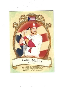 2009 Topps Allen and Ginter National Pride #NP74 Yadier Molina CARDINALS - Picture 1 of 2