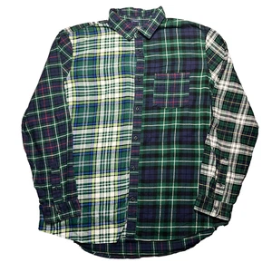 Camisa de Franela Gap Vintage Para Hombre XL Cuadros Paneles Años 90 Clásica Algodón Orgánico Usada en Excelente Condición - Imagen 1 de 7