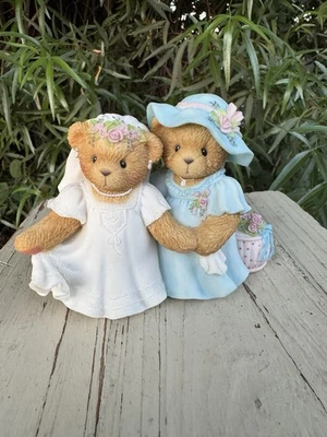 Vintage Cherished Teddies Destiny And Kay 789658 Braut und Mutter am Hochzeitstag '00 - Bild 1 von 4