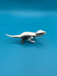 RARO Jurassic World Indominus Rex Parque Blanco Dinosaurio PERSONALIZADO Bootleg Lego Figura - Imagen 1 de 7