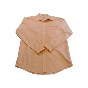L.L. Camisa Bean Para Hombre Grande Naranja Resistente a las Arrugas Informal Con Botones 15.5/34 - Imagen 1 de 8