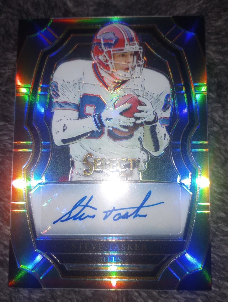 2017 Select Siilver Steve Tasker On Card Auto 141/155 - Image 1 of 1