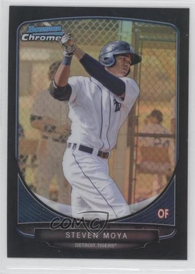 2013 Bowman Prospects Chrome Black Refractor /99 Steven Moya #BCP53 - Image 1 of 2