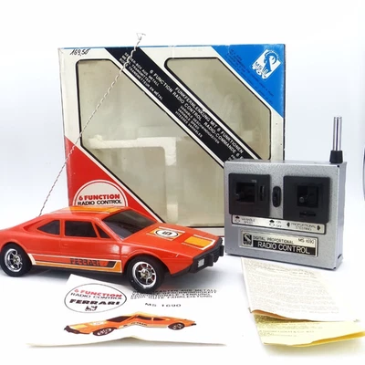 RC Ferrari GT4 Dino Ferngesteuert Auto Alt RC Vintage Spielzeug MS Toy 1960 OVP - Bild 1 von 4