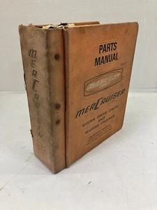 Vintage 1973 Mercruiser Stern Drive Units & Marine Engine Parts & Service Manual - Picture 1 of 24