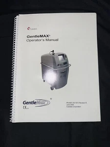 Candela GentleMAX Operator's Manual with CD ROM - Picture 1 of 2