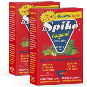 Spike Original Gourmet Magic Seasoning Salt Blend 7 Oz Pack of 2 - Picture 1 of 6