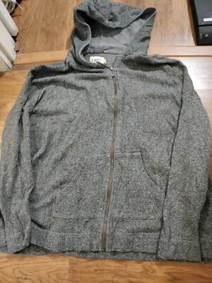 Sudadera con Capucha UGG Mavis Cremallera Completa Para Mujer Grande Gris Forrada de Vellón 100% Algodón Bolsillos Foto 1 de 4