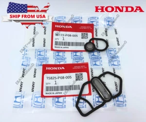 OEM Genuine VTEC Solenoid Gasket Seal Si B16A2 GSR B18C1 TypeR B18C5 for Honda - Picture 1 of 12