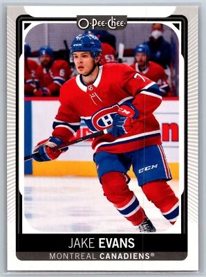 2021-22 O-Pee-Chee Jake Evans Montreal Canadiens #294 - Image 1 of 2