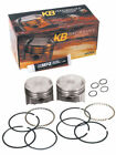 Kb Domed Piston Kit W/ Rings Harley 80 Ci Shovelhead 7.2:1 Compression Kb288.005