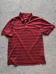 Brooks Brothers Polo Shirt - Red/White - Medium - Picture 1 of 4