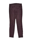 Massimo Dutti Womens Skinny Jeans Eu 36 Small W27 L29 Purple Cotton Aa09