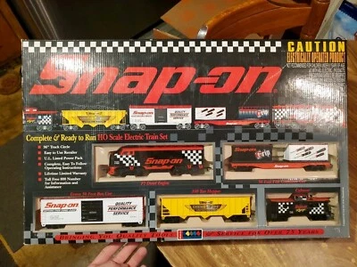 Snap-on Tools Train Set Ready To Run Electric 1998 Vintage Brand New - Image 1 of 2
