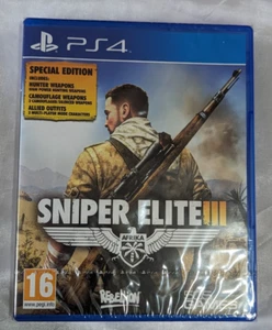 SNIPER ELITE 3 Edición Especial PS4 Nuevo Precintado UK PAL RARO Sony PlayStation 4 - Imagen 1 de 2