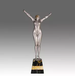 Early 20th Century Art Deco Bronze entitled "Le Reveil" by Demetre Chiparus - Picture 1 of 11