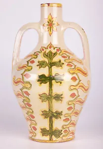 Lizzie Wilkins Della Robbia Birkenhead Arts & Crafts Vase - Picture 1 of 18