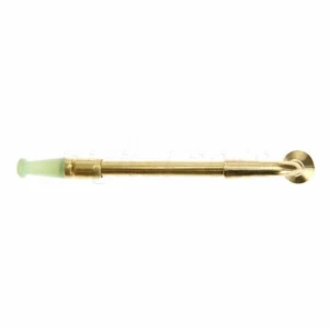 1x Straight Smoking Pipe Cigarette Filter Holder & Artificial Jade Mouth Stylist - Afbeelding 1 van 10