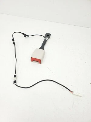 2016-2019 BMW ALPINA B7 750 G12 FRONT RIGHT OR LEFT SEATBELT BUCKLE BEIGE OEM - Image 1 of 4