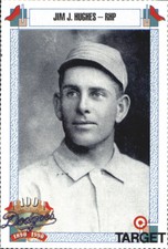 1990 Dodgers Target Baseball Baseball Card #368 Jim J. Hughes