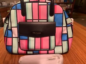 Bowler Exotic Florral Griid , Vera Bradley - Picture 1 of 8