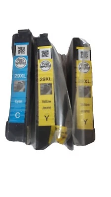 Epson Genuine Sealed 29XL High Capacity Strawberry Ink Cartridge - Pack of 3 - Image 1 of 2