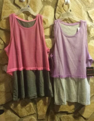 Camiseta sin mangas de entrenamiento deportivo NYL para mujer junior yoga M/L #WC25 Foto 1 de 3