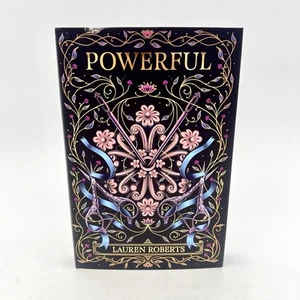DAMAGED Fairyloot Signed Exclusive - Powerful - Lauren Roberts - Foto 1 di 12