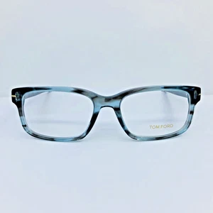 New Authentic Tom Ford TF 5313 Eyeglasses TF 5313 C. 086 Light Blue 55-17-145mm - Picture 1 of 16