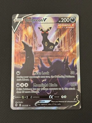 Umbreon V (Alternate Full Art) 189/203 SWSH07: Evolving Skies Holo - Image 1 of 2