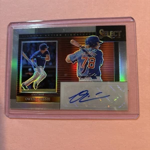 Owen Caissie 2024 Panini Select Diamond Action Signatures Auto Autograph CUBS - Picture 1 of 6