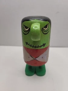 1960's Popsie Wooden Figure Frankenstein ~ Pride Creations Japan ~ - Picture 1 of 10